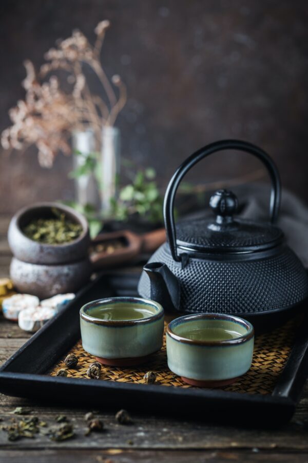 Healthy green tea